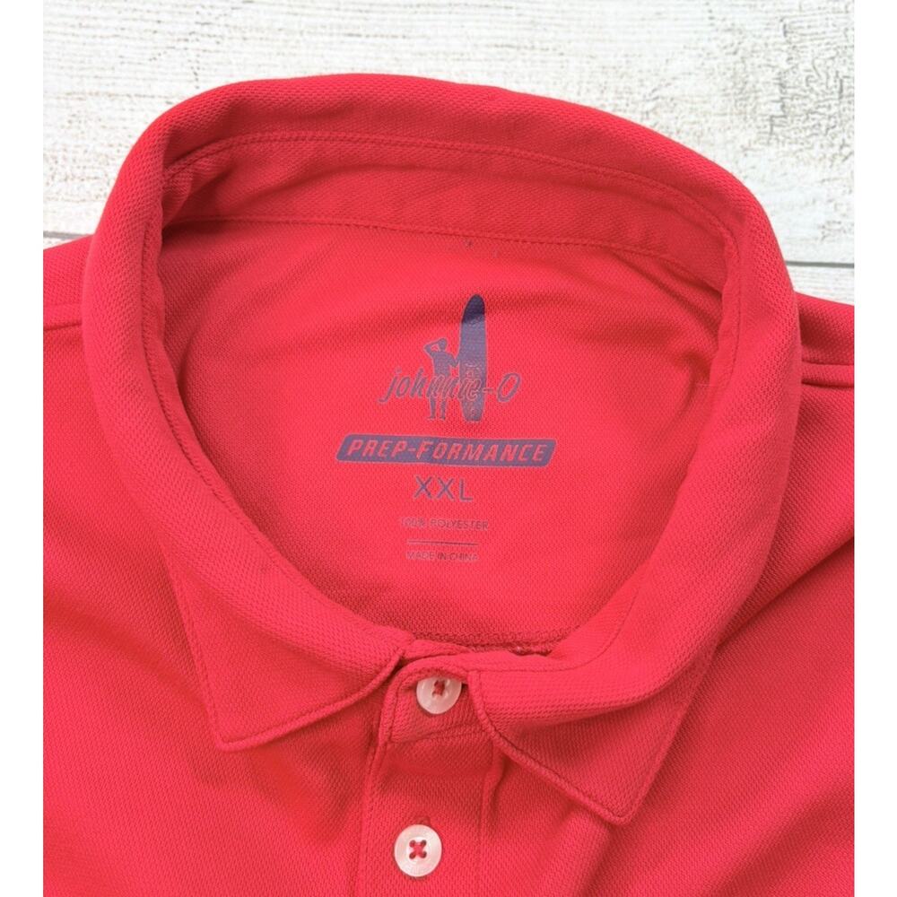 Johnnie-O Men’s Prep-Formance Cleveland Guardians Baseball Polo Shirt Size XXL - Picture 5 of 6